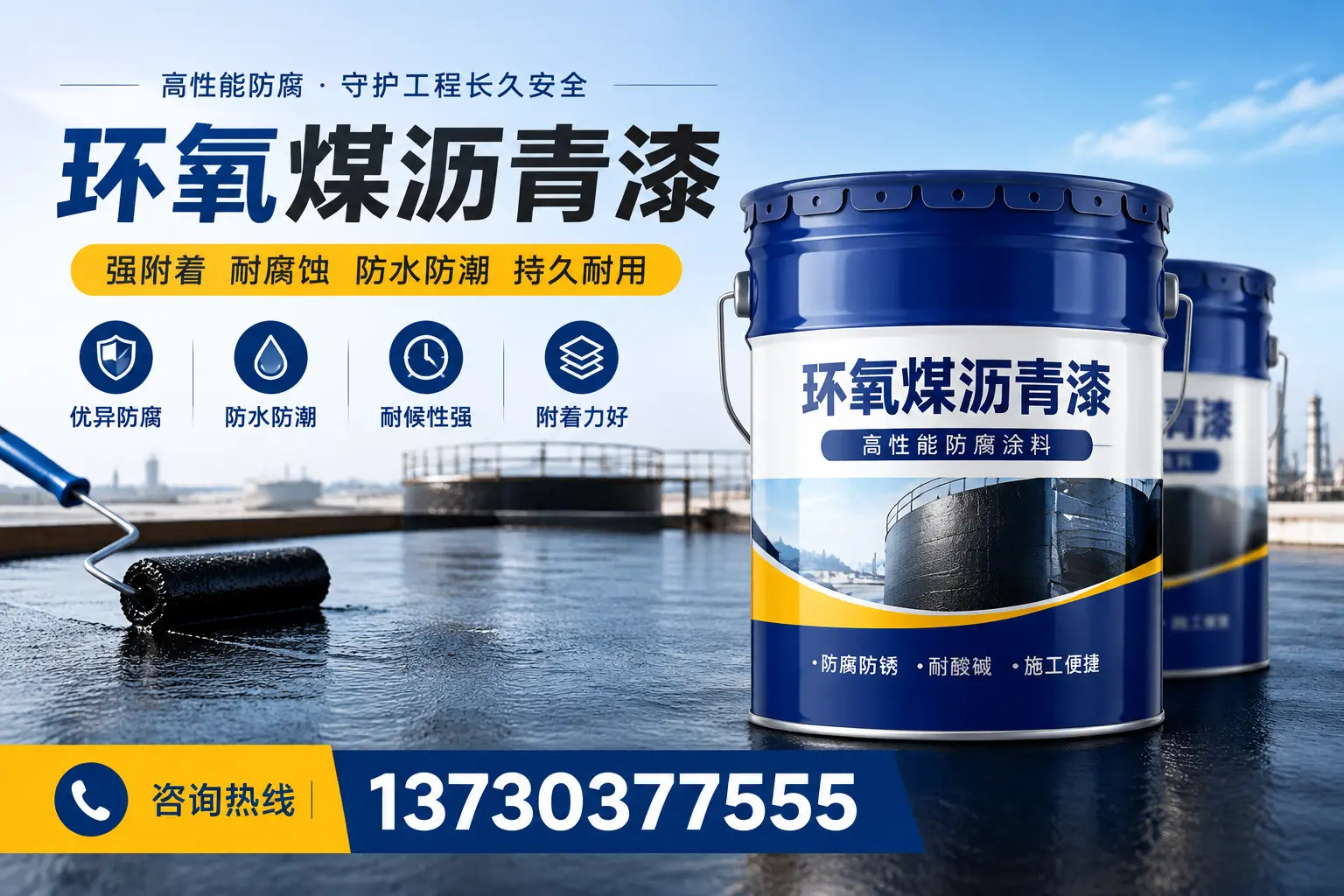 如何判断环氧煤沥青漆的质量?东安消费者指南